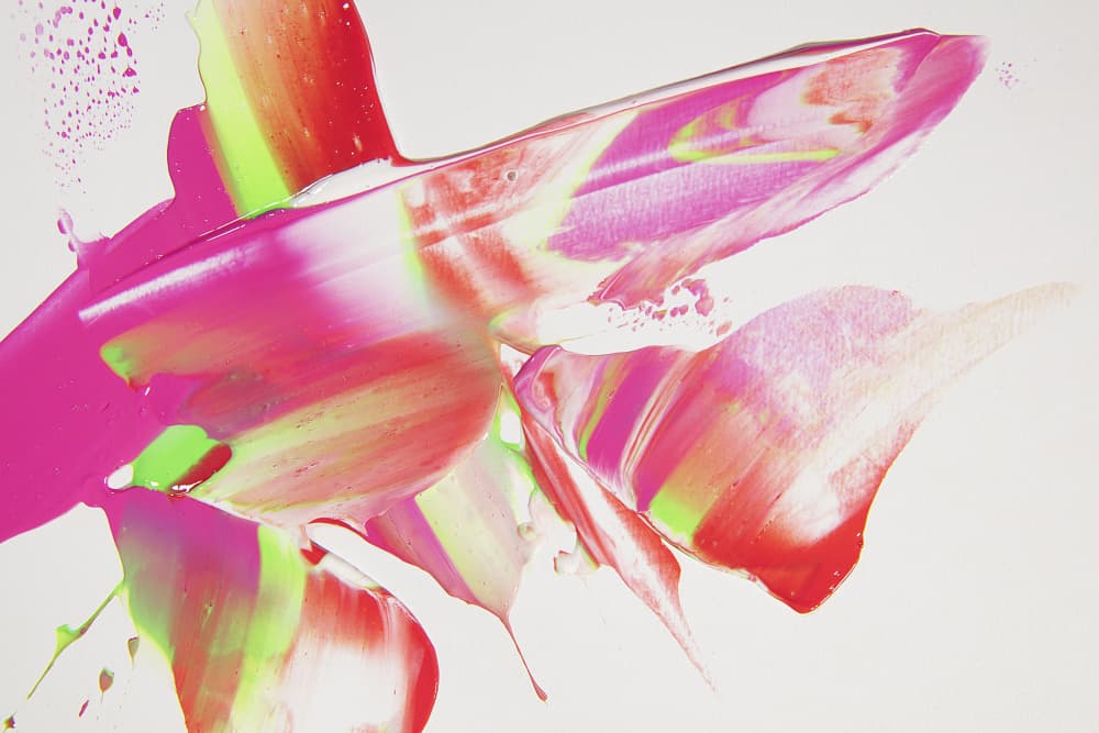 Dynamic Color Splashes by Julia Ramiro — canvas wall art