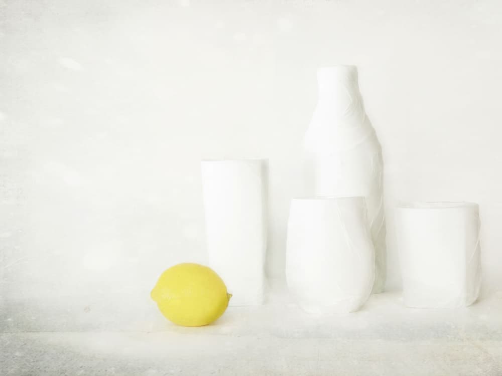 Bright Lemon Still Life by Jeffrey Hummel — canvas wall art