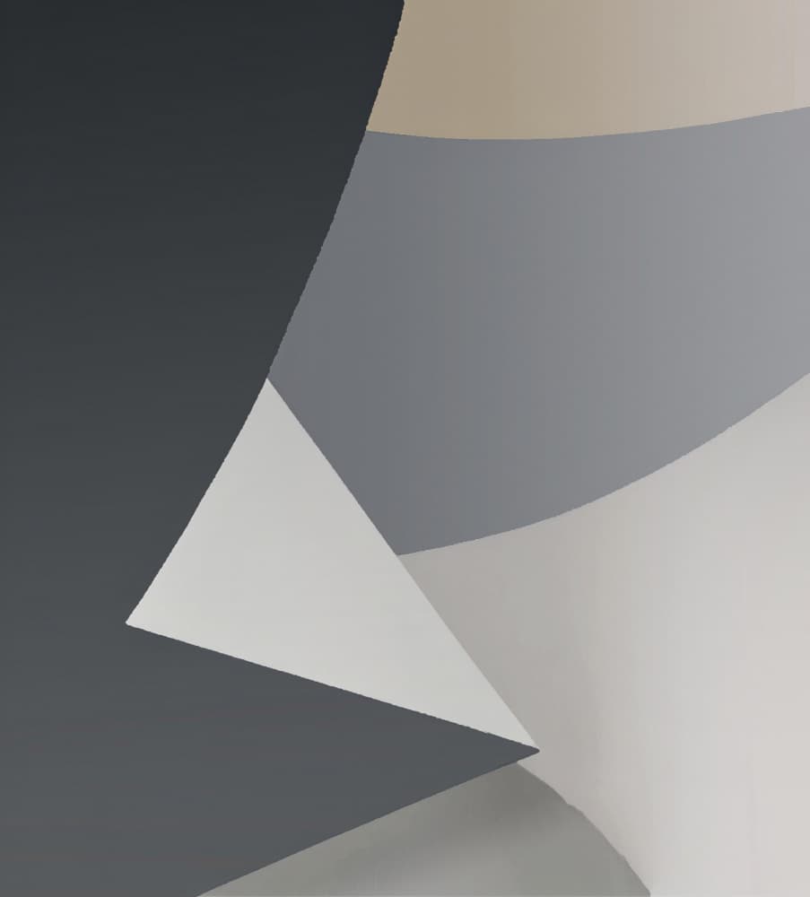 Soft Geometric Abstract by Arnon Orbach — canvas wall art