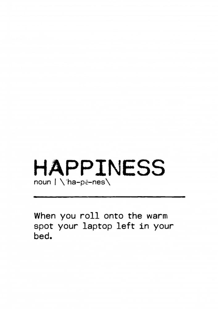 Warm Bed Happiness by Orara Studio — canvas wall art