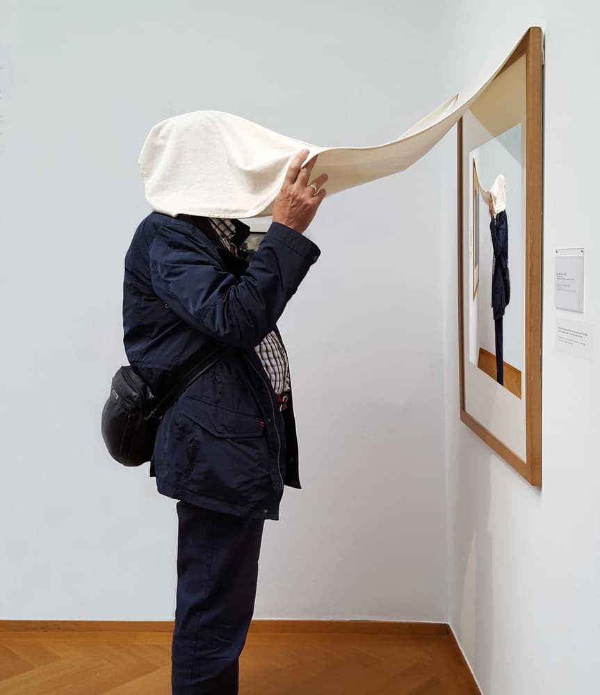 Hidden Art Observer by Huib Limberg — canvas wall art