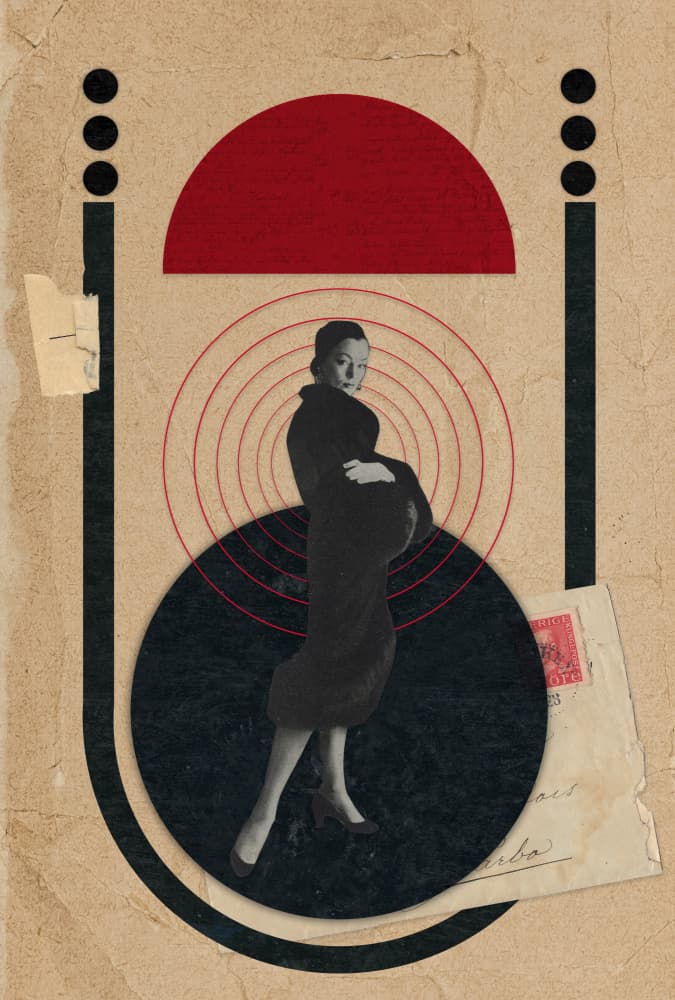 Vintage Deco Expectation by Pia Lilenthal — canvas wall art