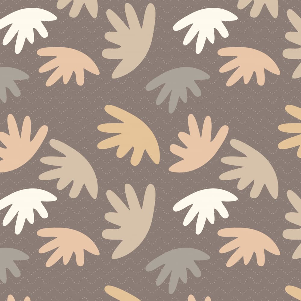 Muted Organic Shapes by Dina Dankers — canvas wall art