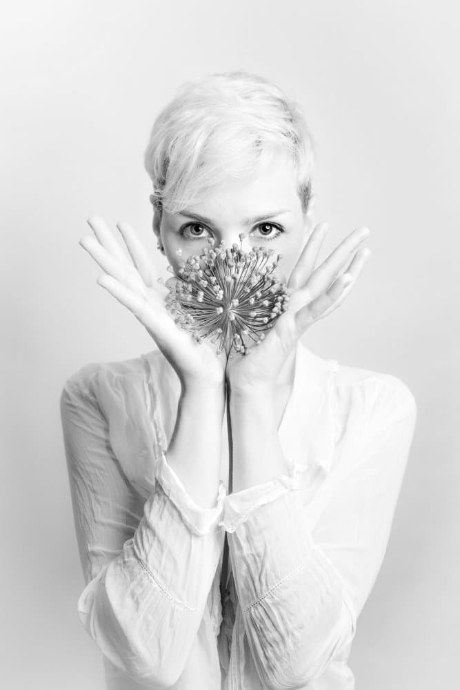 Delicate Hands Bloom by Ruth Franke — canvas wall art