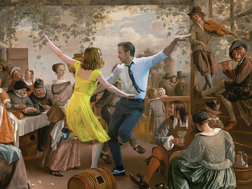 Partyland by Dikhotomy — canvas wall art