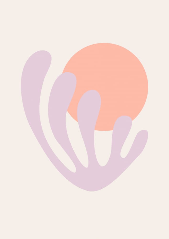 Gentle Botanical Sunrise by Talitha McQueen — canvas wall art