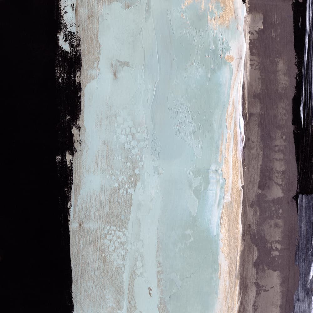 Serene Color Bands by Jared Hankins — canvas wall art