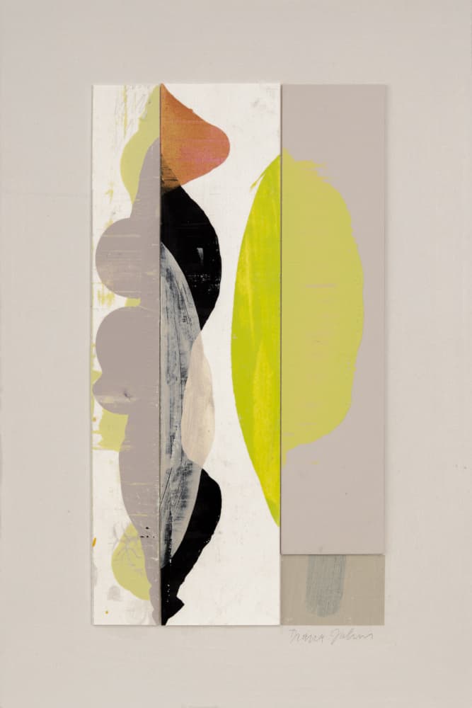 Vibrant Abstract Shapes by Diana Jahns — canvas wall art