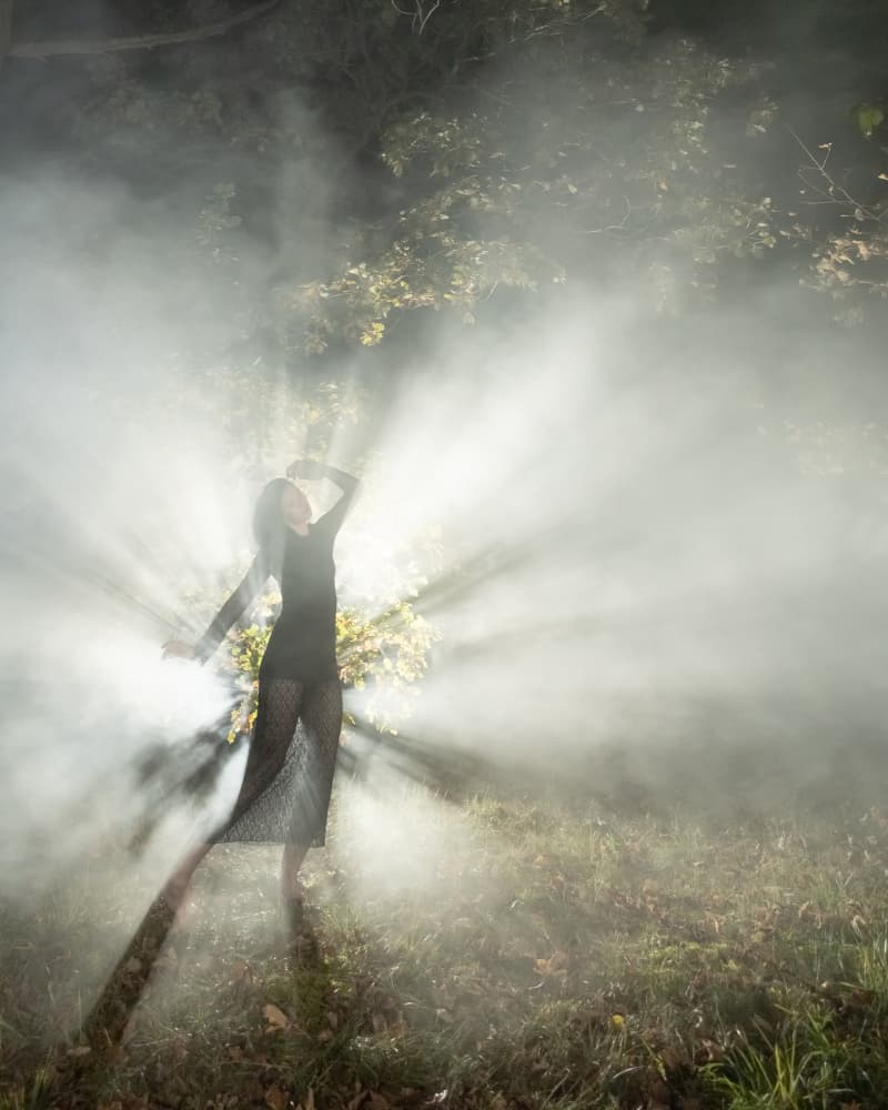 Ethereal Forest Woman by Leszek Paradowski — canvas wall art