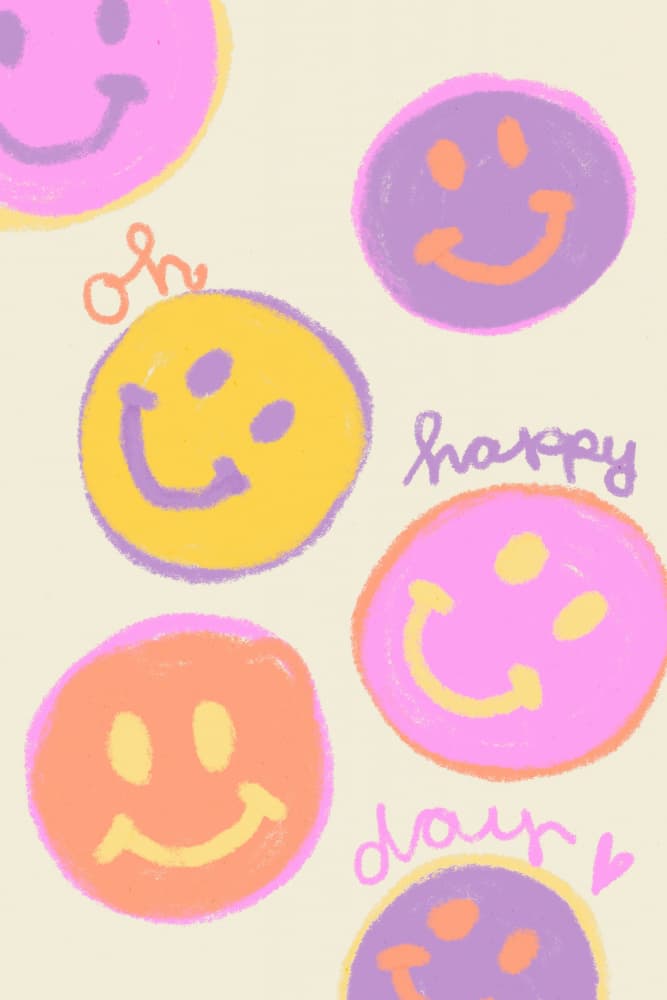 Ohhappyday by Treechild — canvas wall art