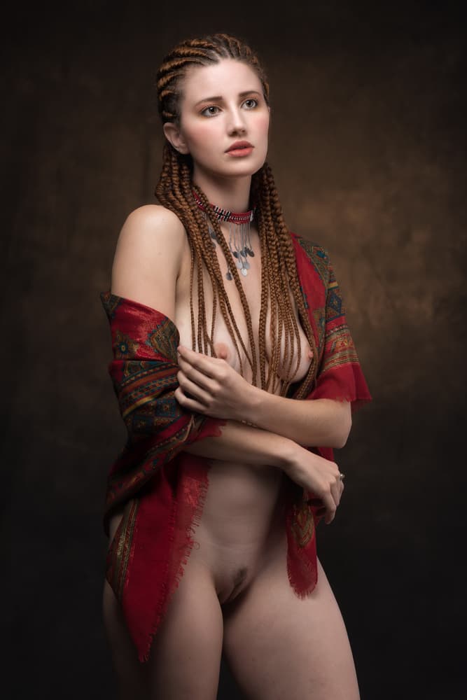 Beauty With Corn Rows by Jan Slotboom — canvas wall art