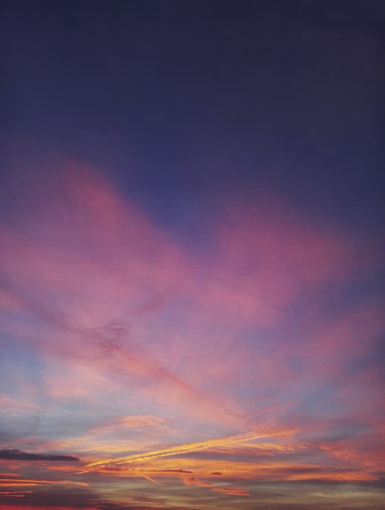Vibrant Sunset Sky by Angelo Cerantola — canvas wall art