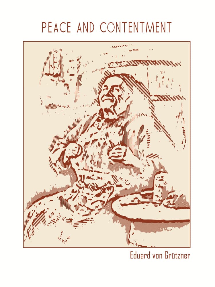 Jovial Monk's Contentment by Doa Project — canvas wall art