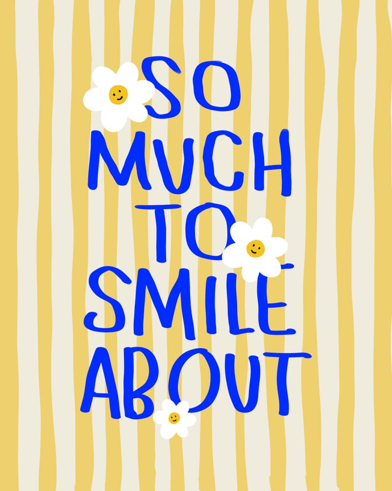 So Much To Smile About by Kintsugi99 — canvas wall art