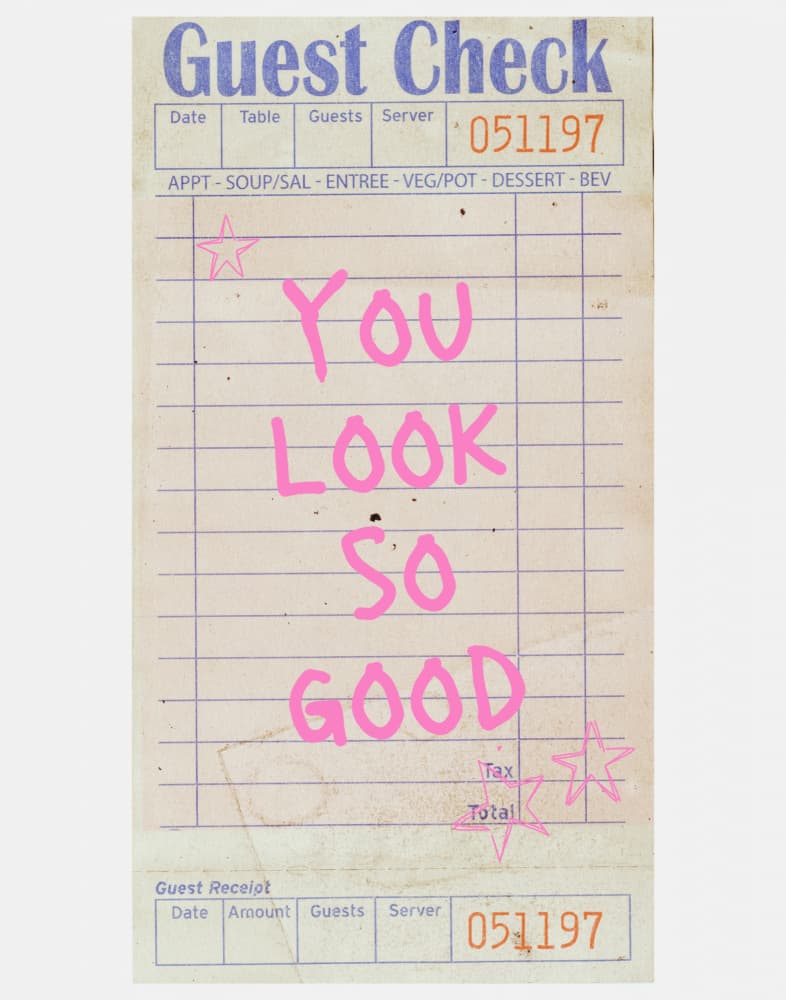 You Look So Good Check by Jolly and Dash — canvas wall art