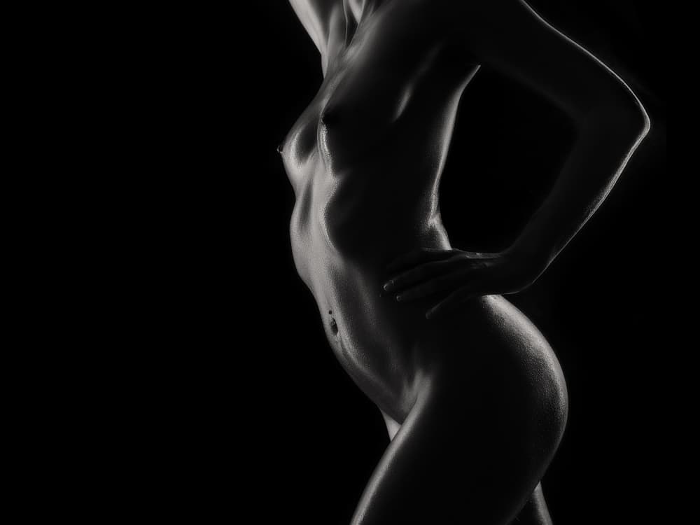 coming out of the dark by Michael Allmaier — canvas wall art