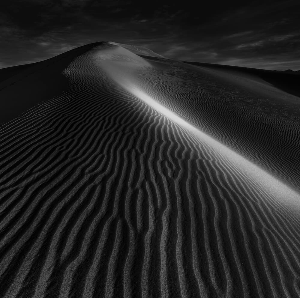Rippling Desert Dunes by Judy Tseng — canvas wall art