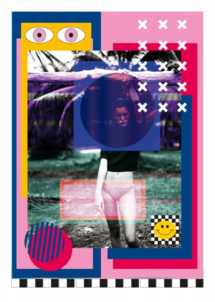 Retro Pop Woman by SERGIO ORTIZ — canvas wall art