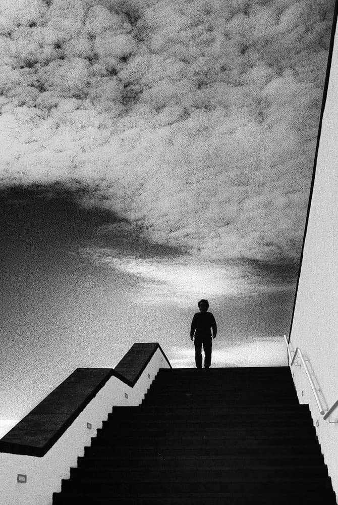 Steps To The Sky by Paulo Abrantes — canvas wall art