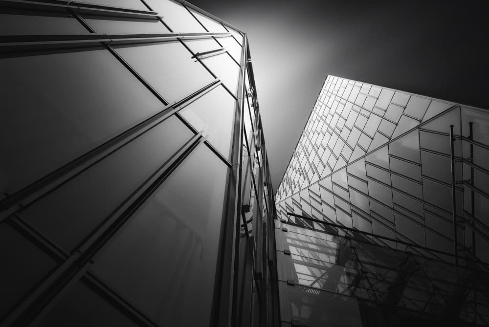 Geometric Towers by Dr. Akira TAKAUE — canvas wall art