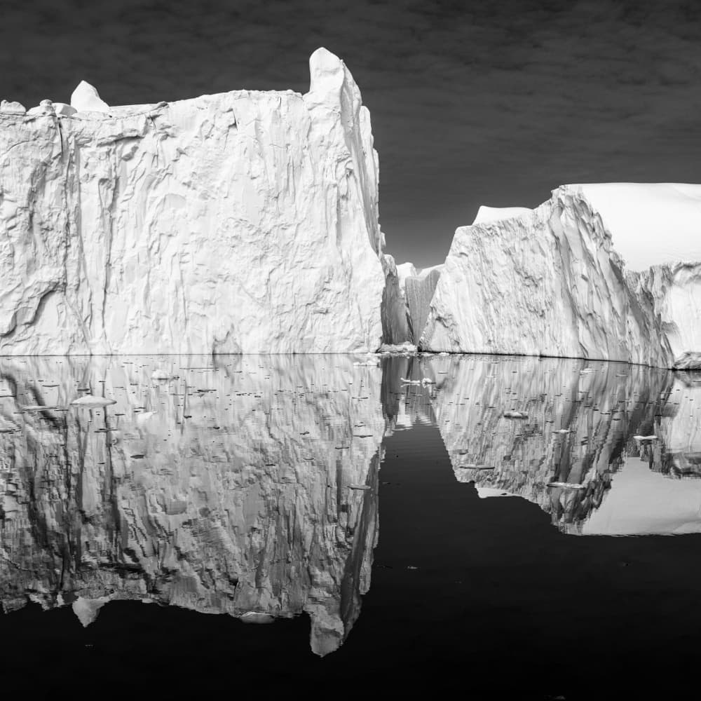 Iceberg Reflections by Robert Bolton — canvas wall art