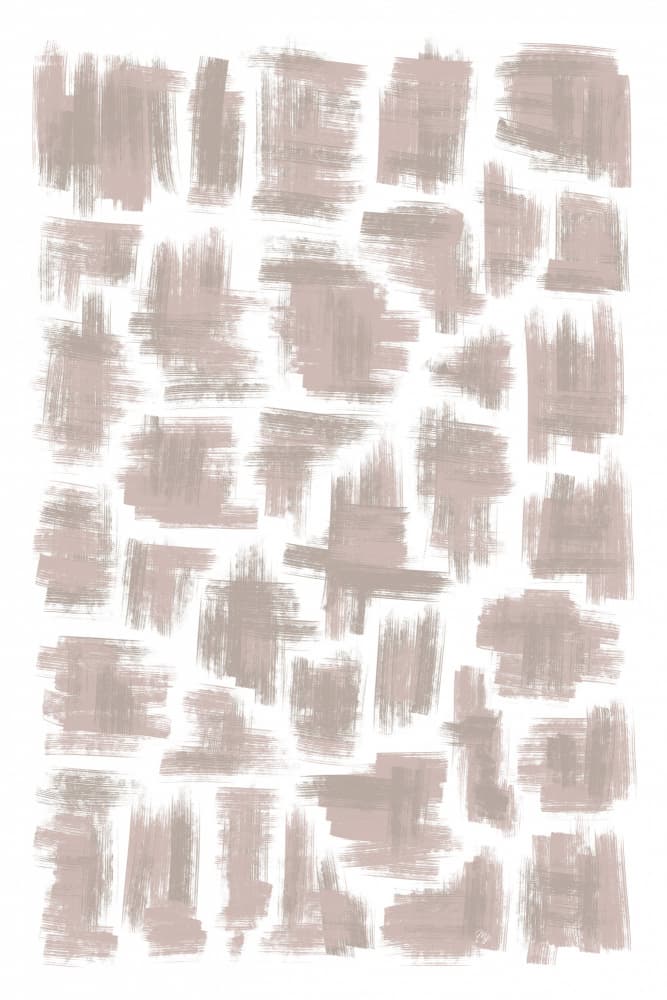 Neutral Abstract Brushstrokes by Martina — canvas wall art