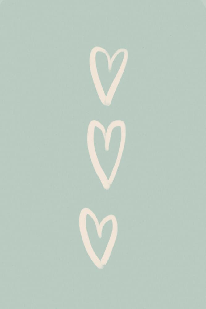 Pastelheartsno02 by Treechild — canvas wall art