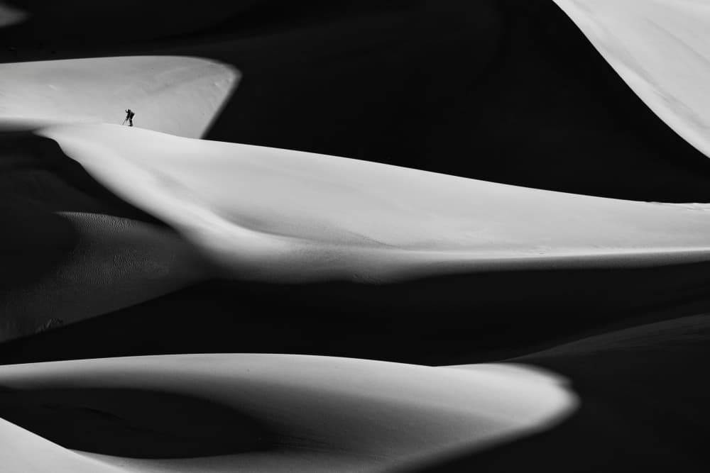 Desert Dunes Solitude by Jure Kravanja — canvas wall art