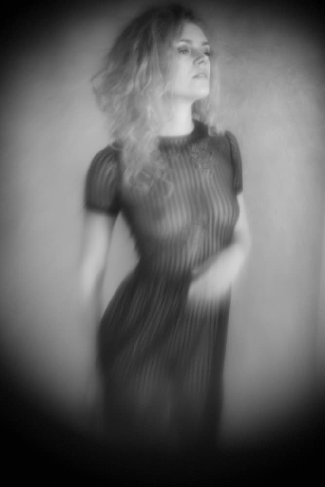 Ethereal Woman Portrait by Mel Brackstone — canvas wall art