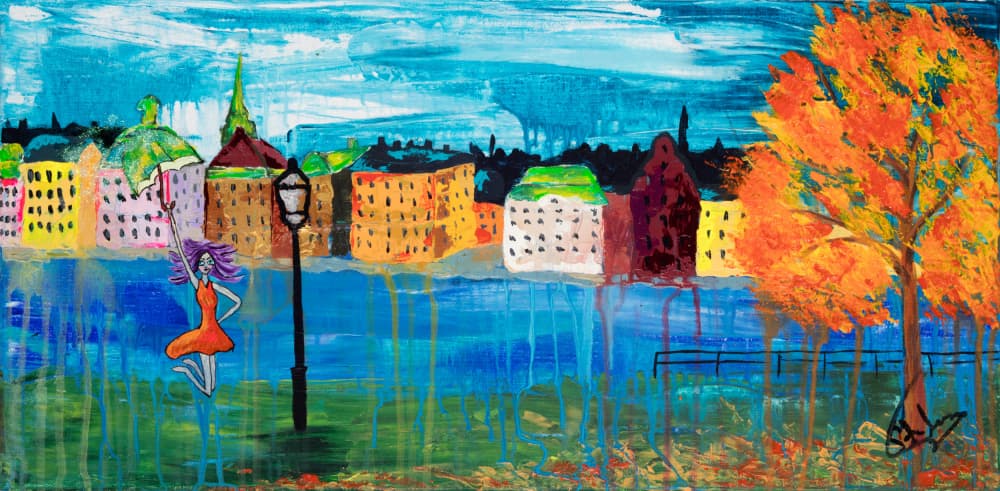 Skeppsbron by Sofia Toborg — canvas wall art
