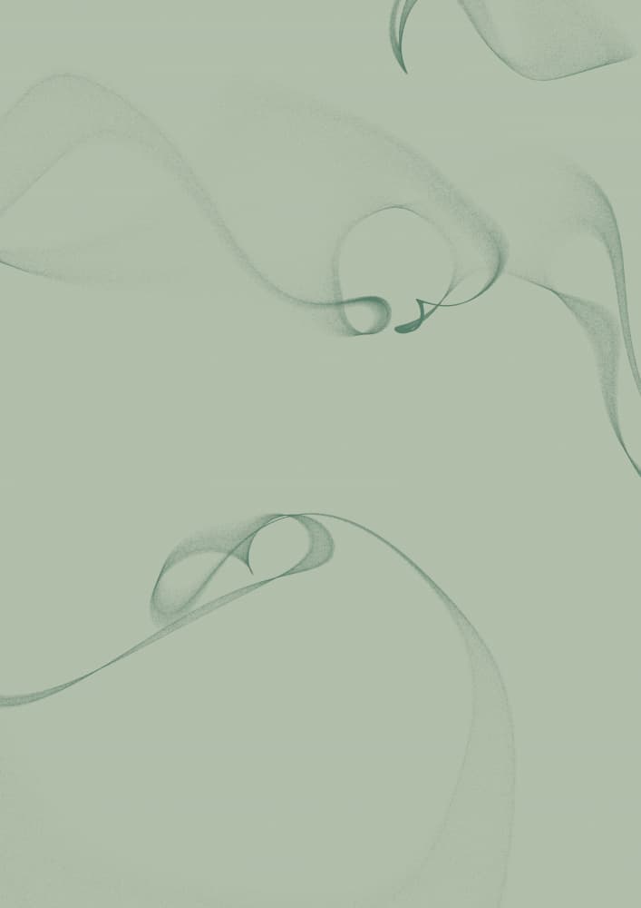Soft Green Flow by AV11 — canvas wall art