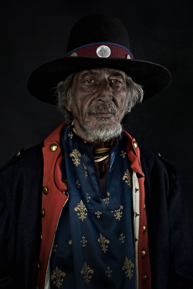 Man in French Colonial Attire by Jan Scheunders — canvas wall art