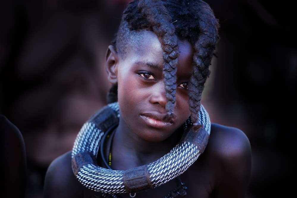 African Boy Portrait by Trevor Cole — canvas wall art