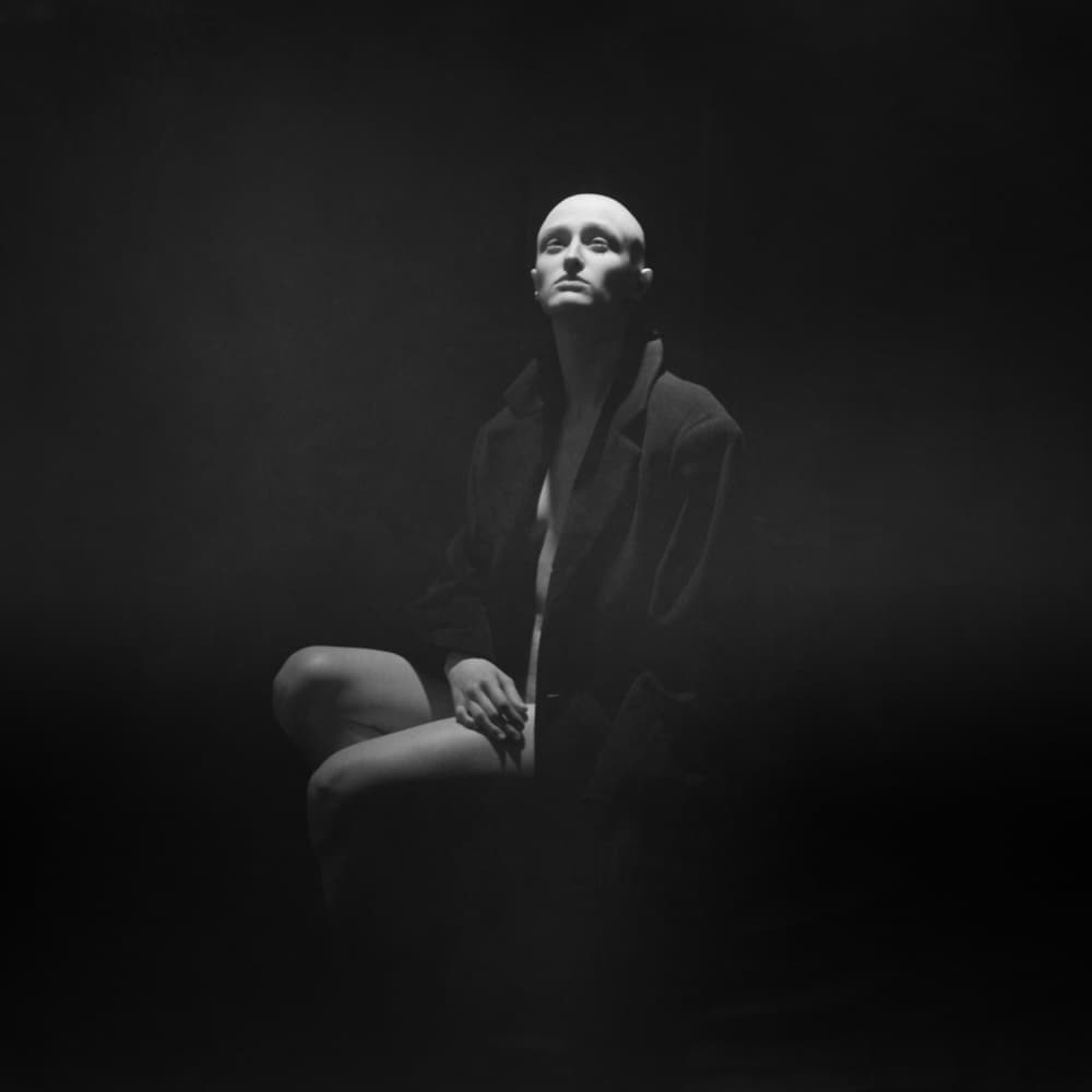 Intense Bald Woman by Yaroslav Vasiliev-Apostol — canvas wall art