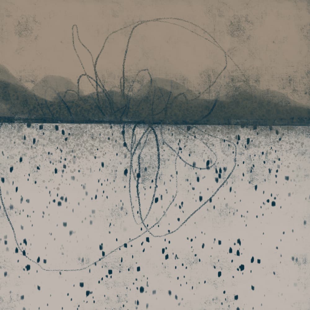 Textured Abstract Lines by MANSI SAXENA — canvas wall art