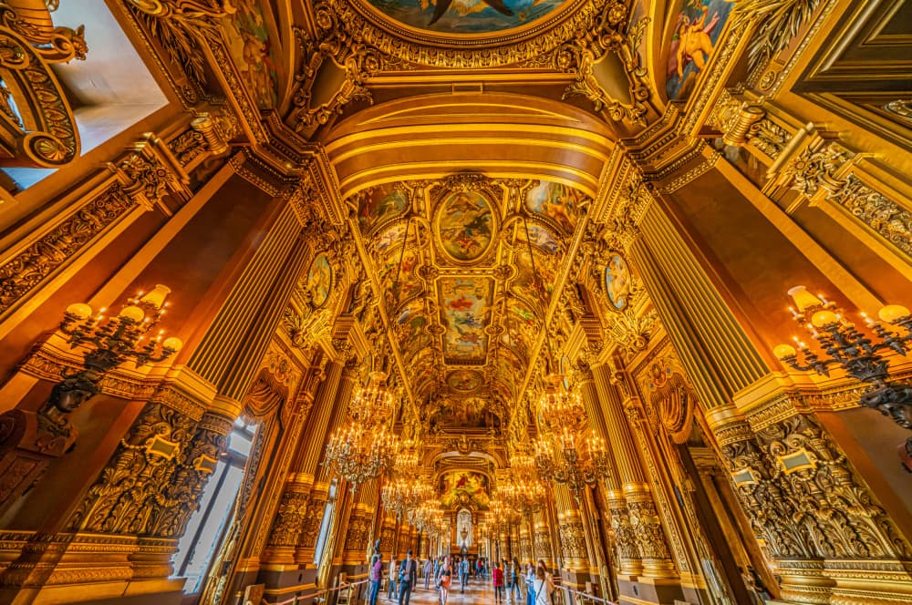 Grand Golden Hall by Holger Schmidtke — canvas wall art