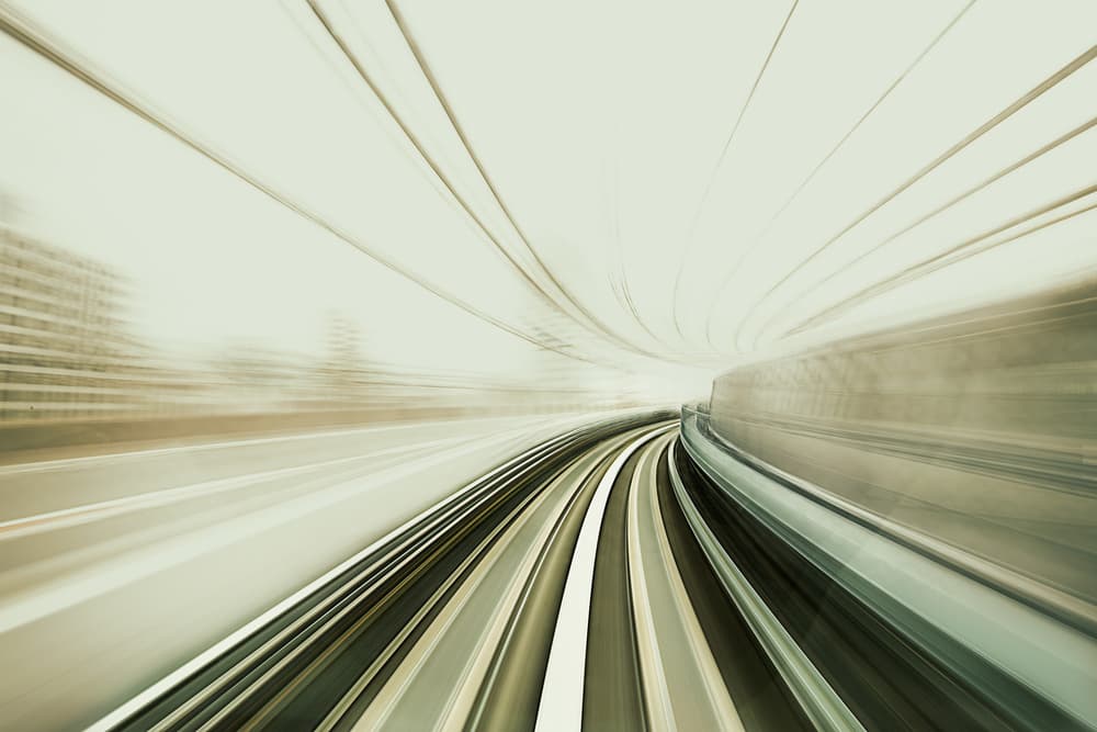 High Speed Motion Blur by Amnon Eichelberg — canvas wall art