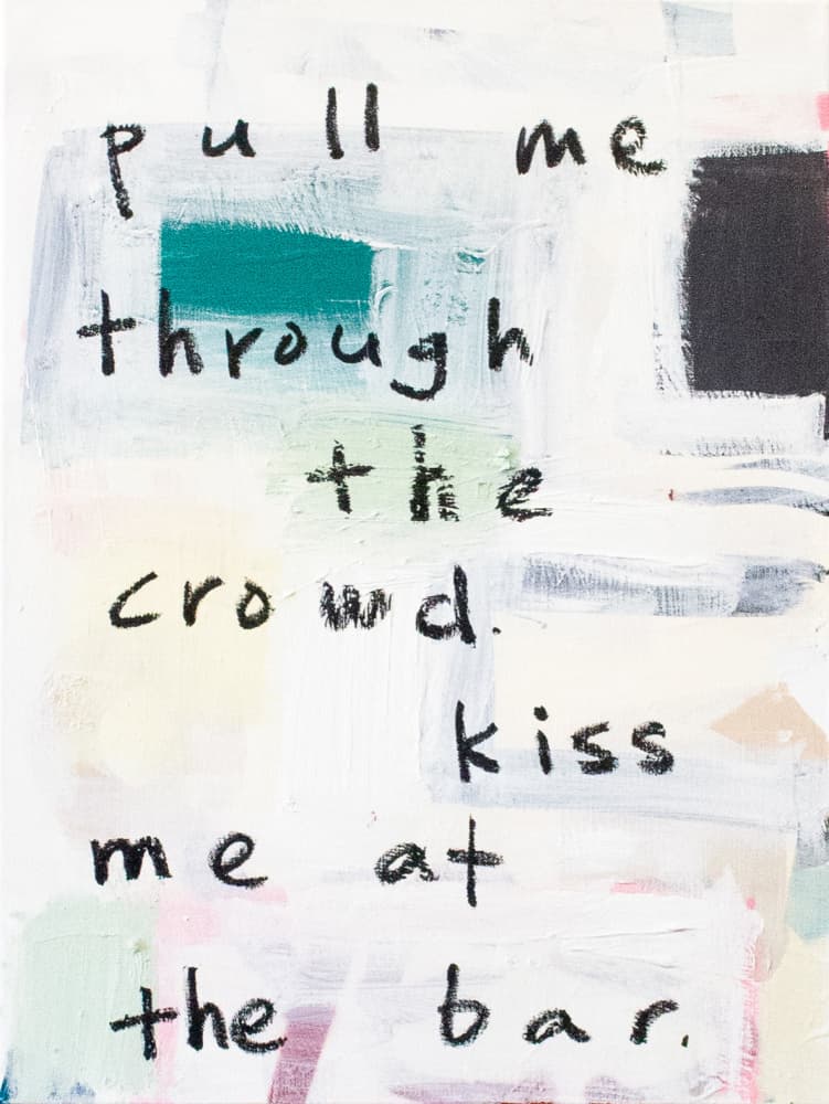 Kiss Me At The Bar by kent youngstrom — canvas wall art