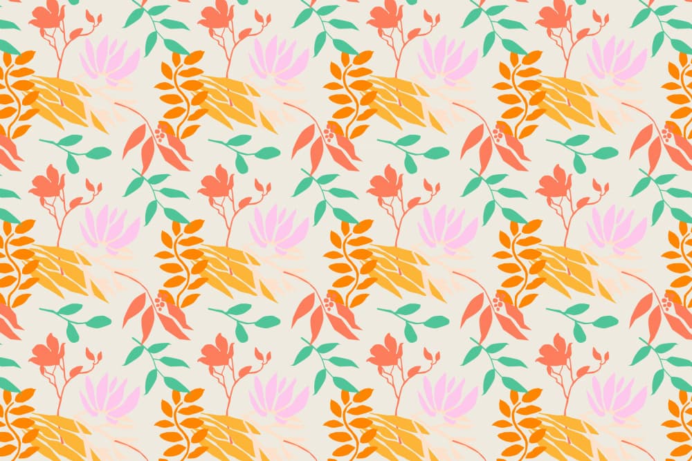 Leafspatternno14 by Treechild — canvas wall art