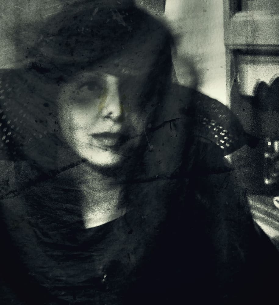 Haunting Blurred Gaze by Dalibor Davidovic — canvas wall art