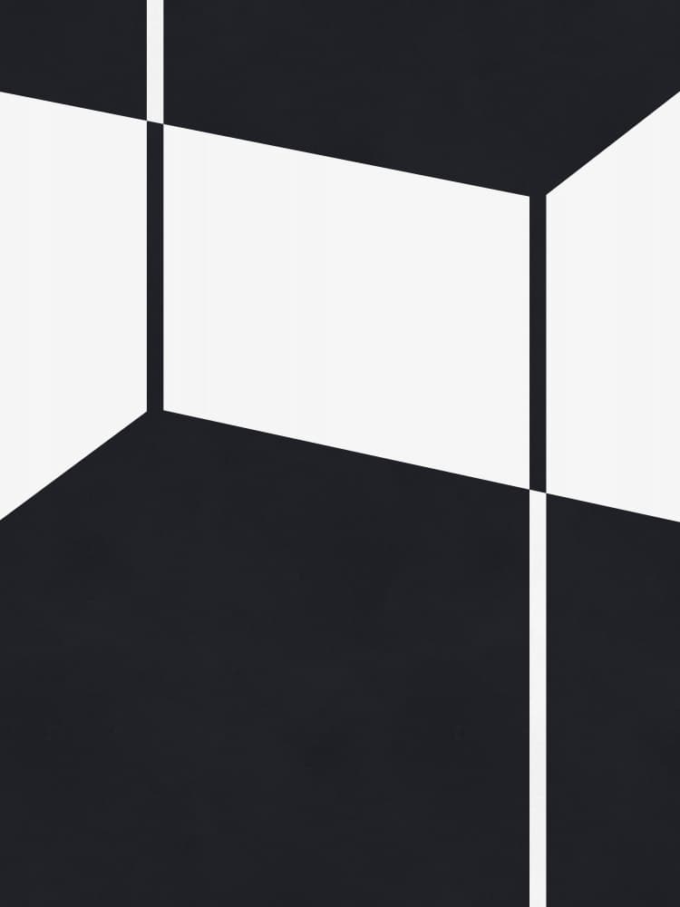 Geometric Room Illusion by Vitor Costa — canvas wall art