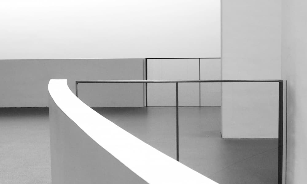 Minimalist Architectural Lines by Dorothee Lieb — canvas wall art