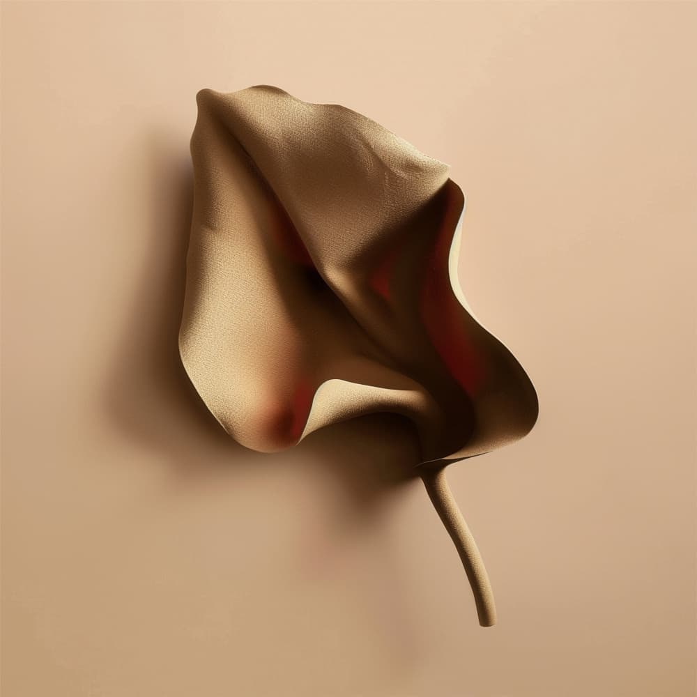 Soft Organic Shape by Alma — canvas wall art