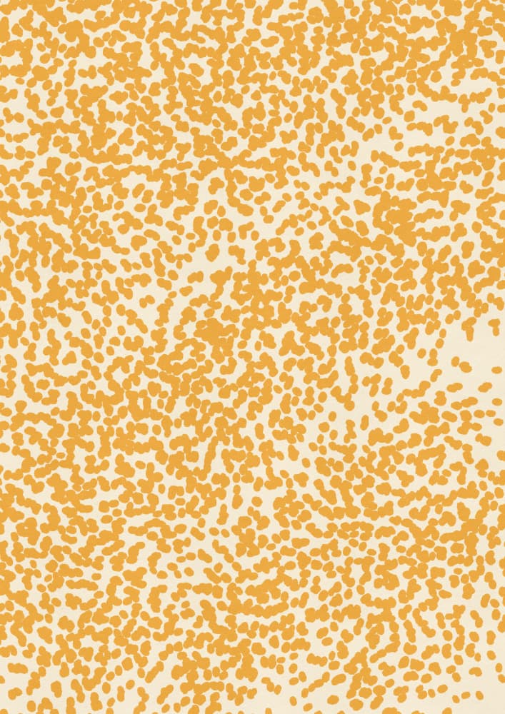 Scattered Gold Dots by Nicholas — canvas wall art
