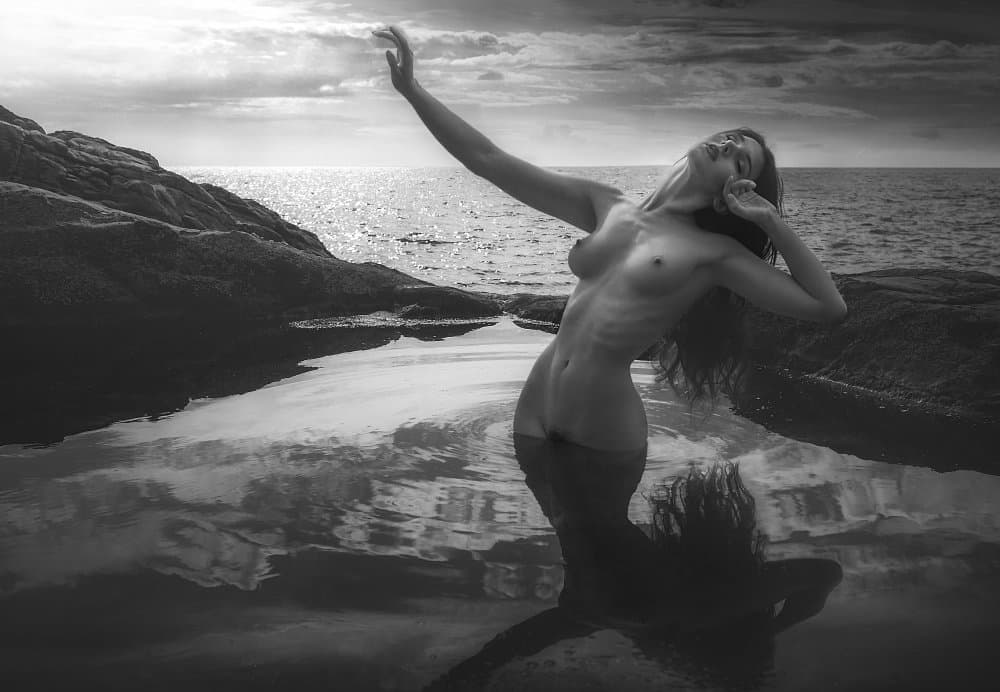 VENUS DANCING AFTER BIRTH (Part 3) by Paolo Lazzarotti — canvas wall art