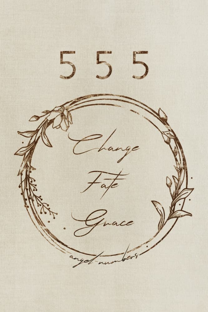 555 Change Fate Grace by Ema Paraschiv — canvas wall art