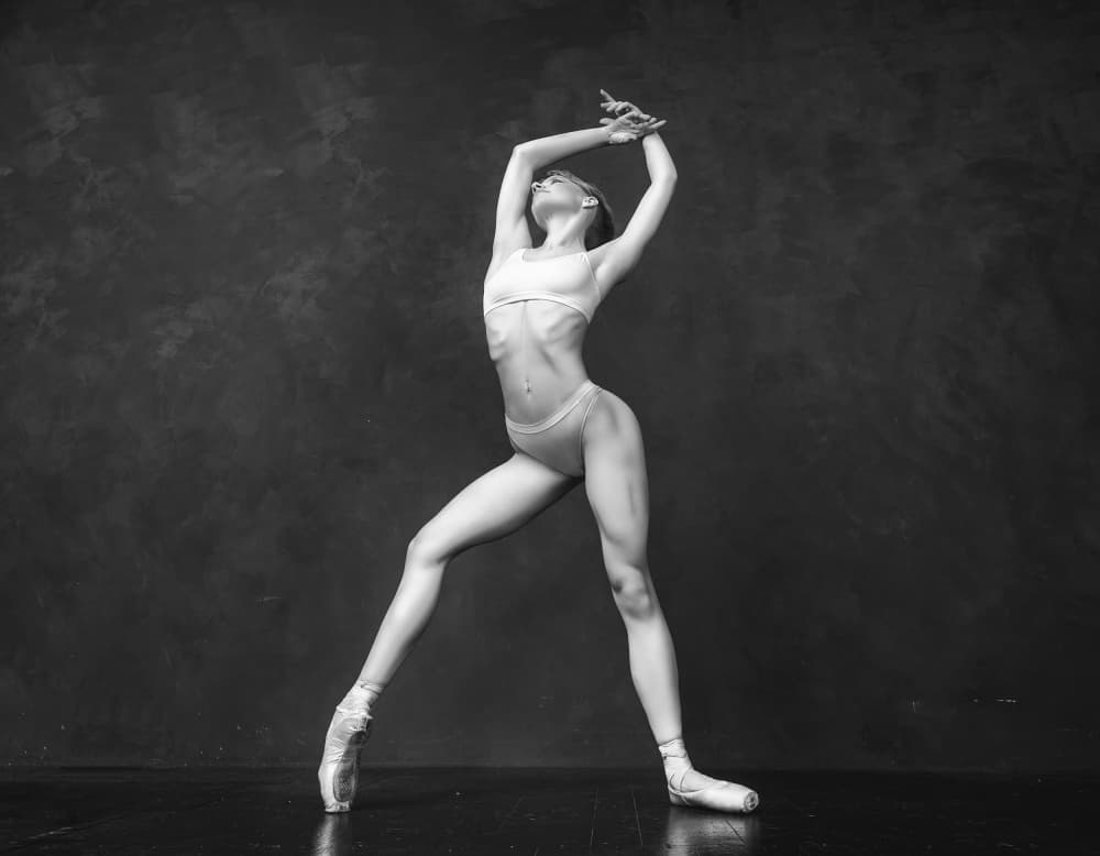 Graceful Ballet Form by Alexandr — canvas wall art