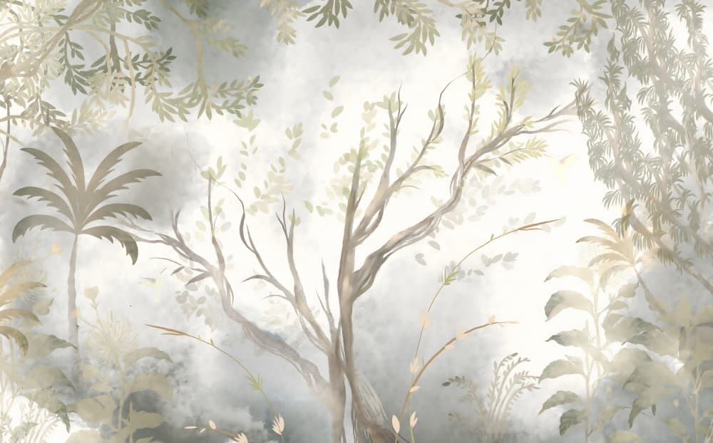 Misty Forest Dream by Josie George — canvas wall art