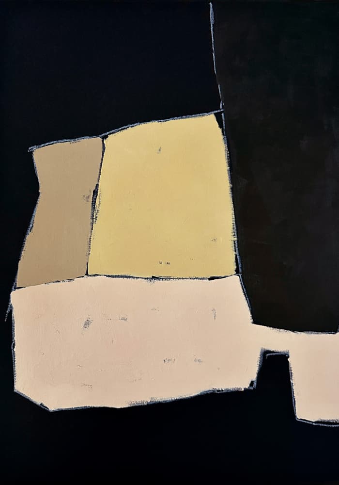 Abstract Color Blocks by Andrea Reichhart — canvas wall art