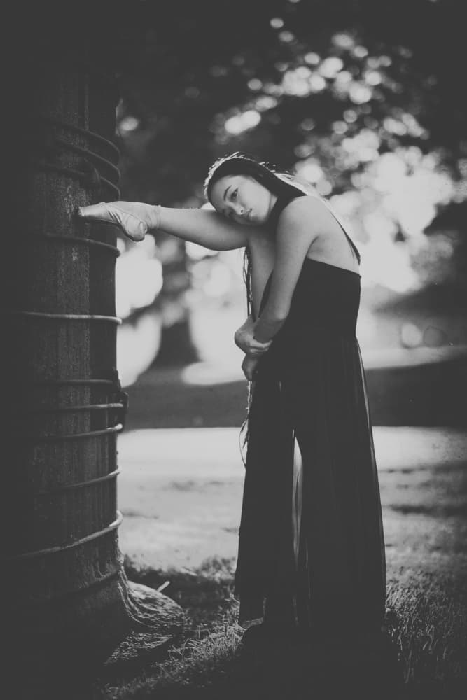 Ethereal Dancer's Grace by Rob Li — canvas wall art